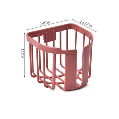 Wall-Mounted Toilet Paper Shelf – Punch-Free, Easy Install